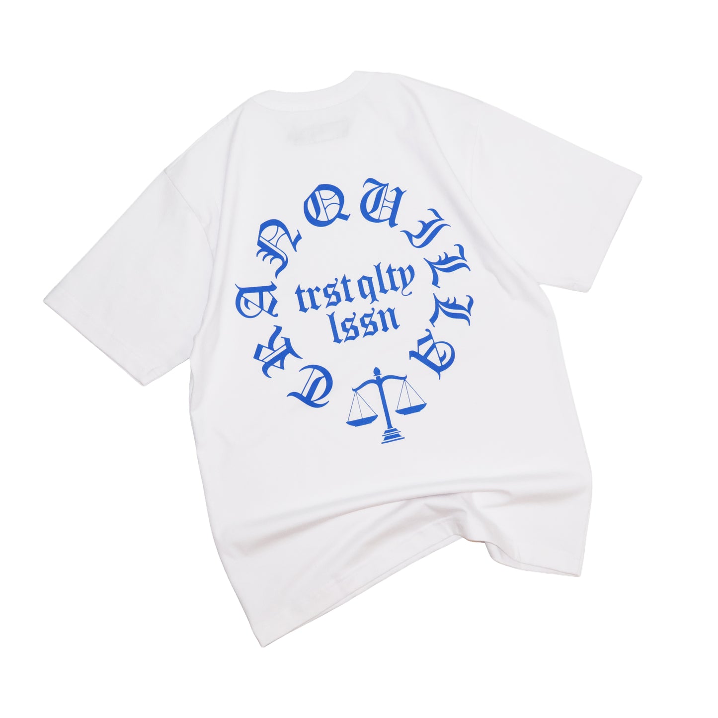 "AMULET" TEE IN WHITE