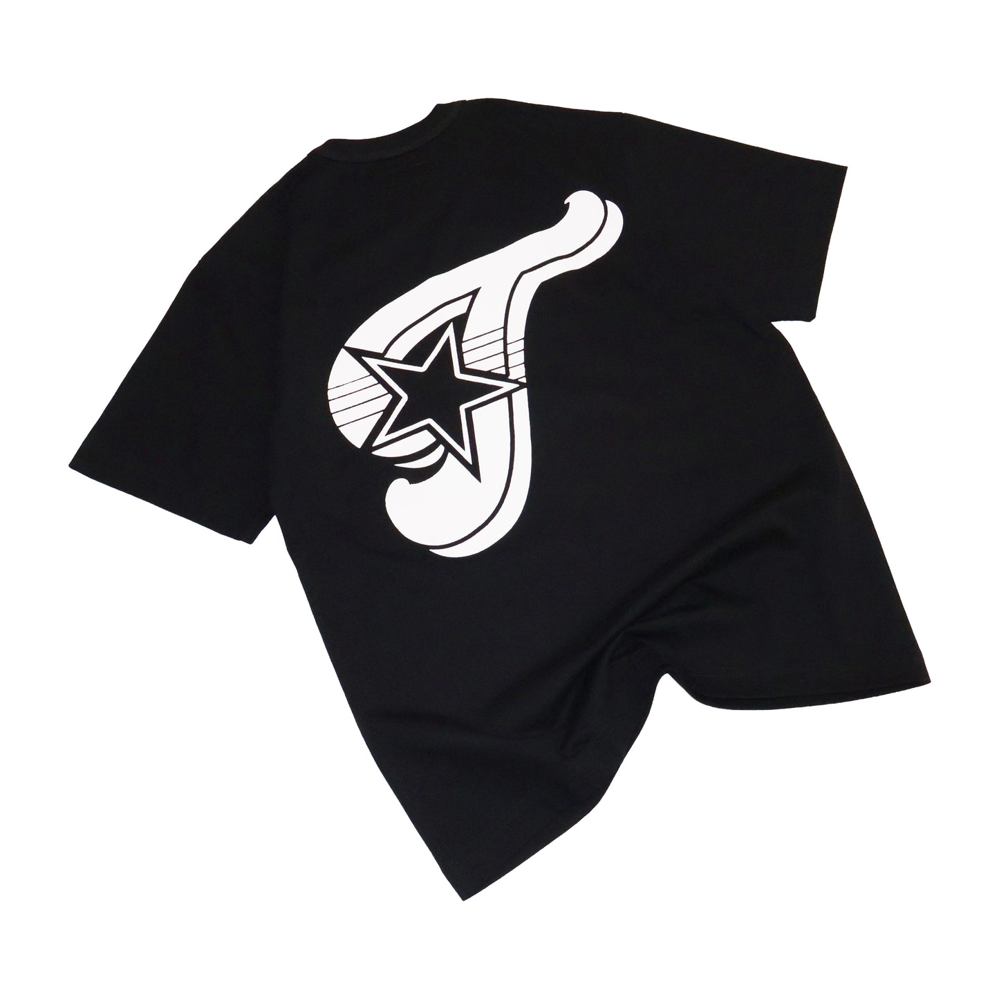 "GANGSTAR" TEE IN BLACK