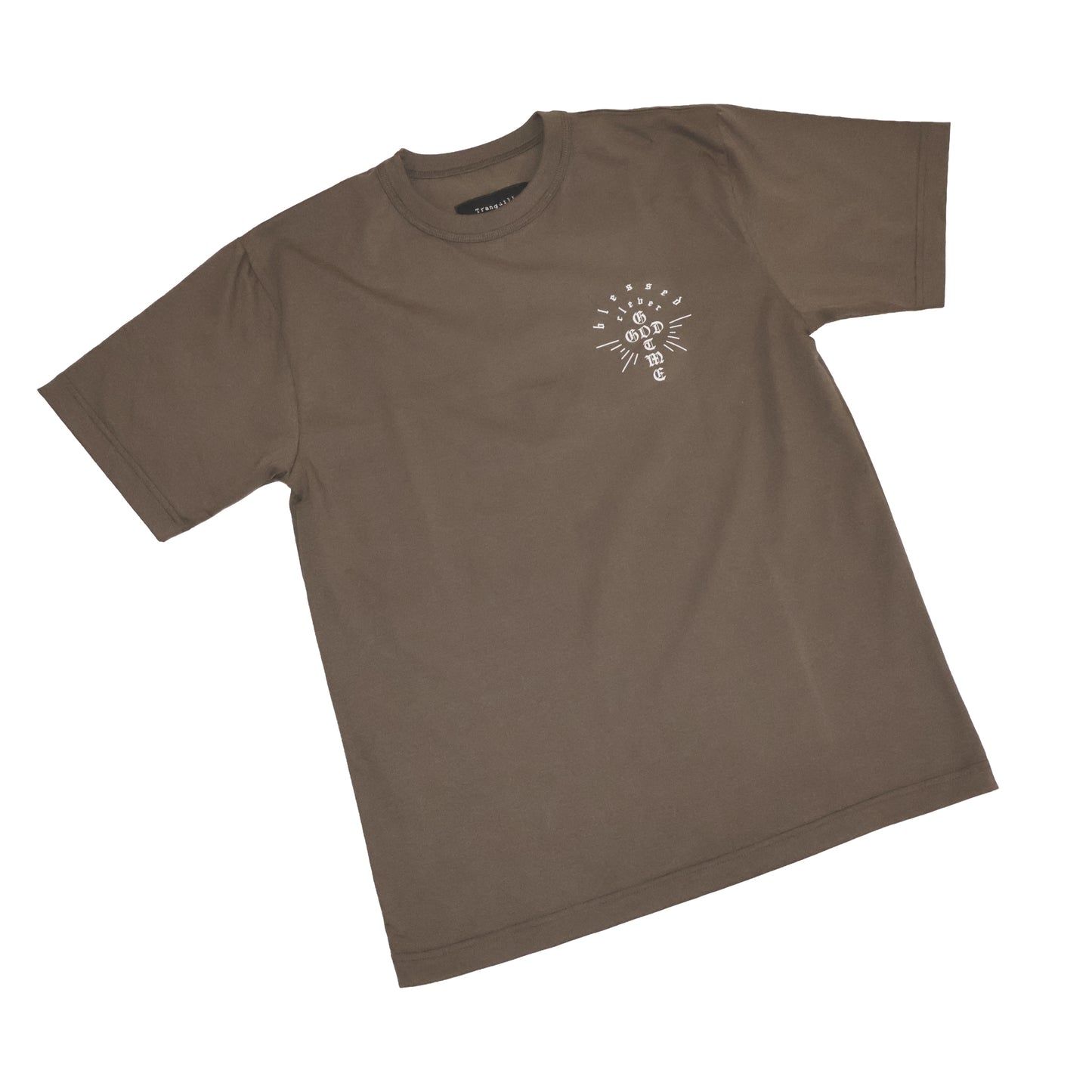 "GOD GOT ME" TEE IN FATIGUE
