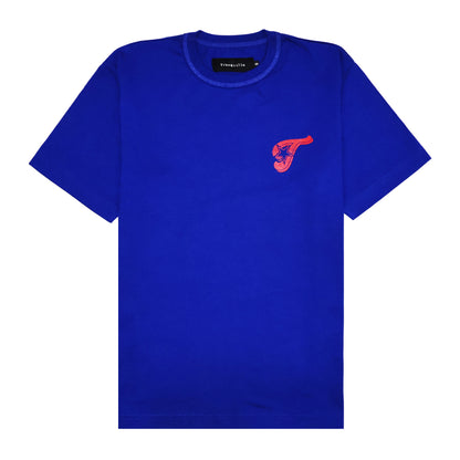 "GANGSTAR" TEE IN BLUE