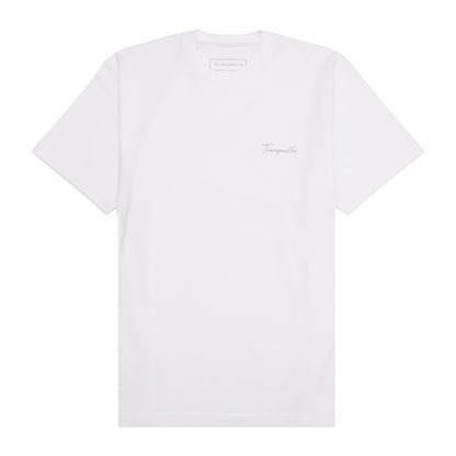 "OG" TEE IN WHITE (slim-fit)