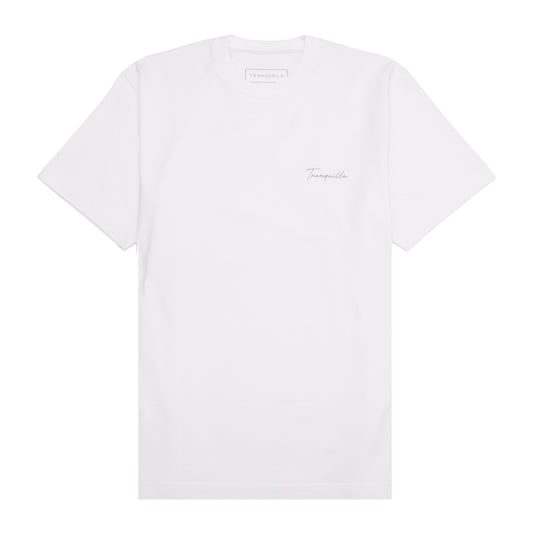 "OG" TEE IN WHITE (slim-fit)