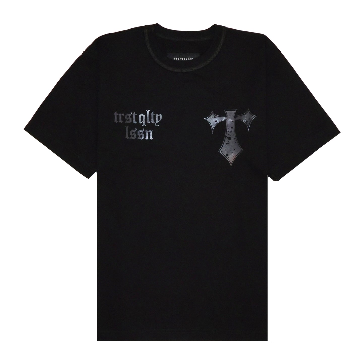 "GOD GOT ME" TEE IN BLACK