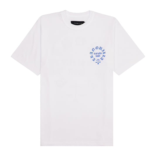 "AMULET" TEE IN WHITE