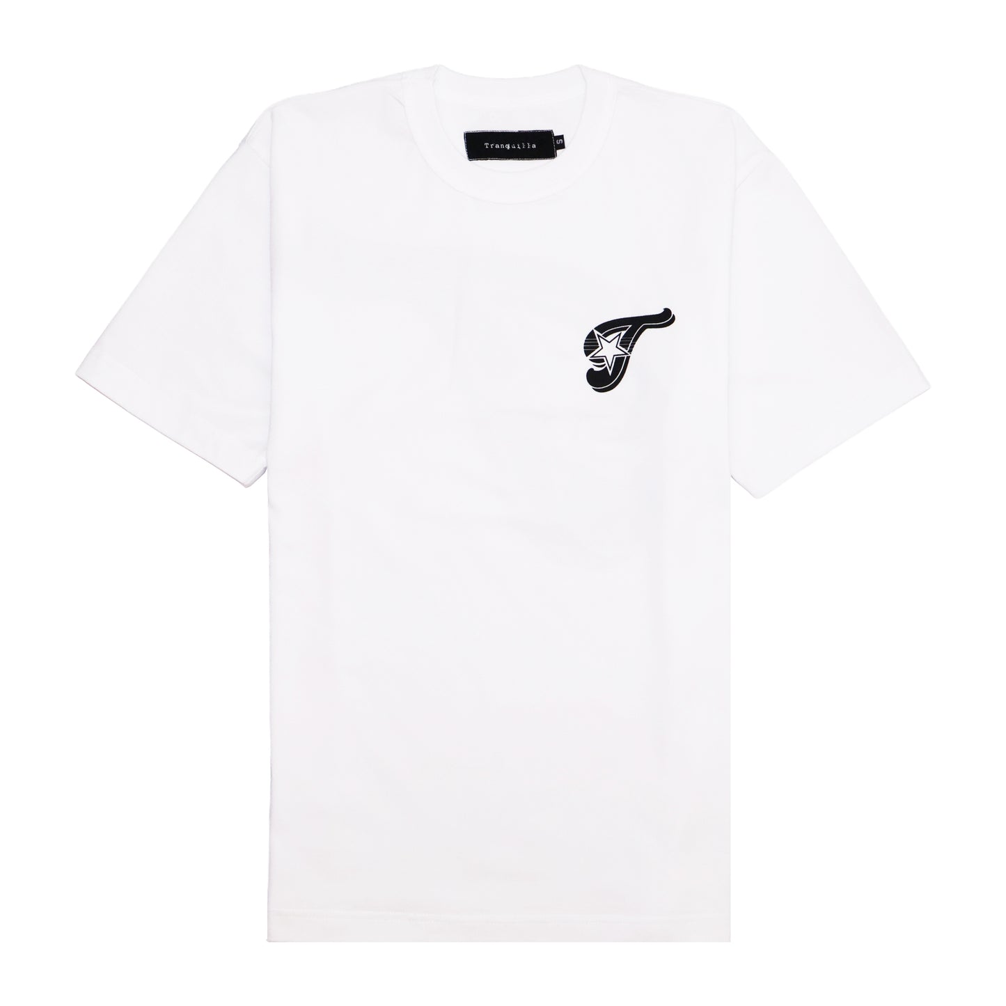"GANGSTAR" TEE IN WHITE