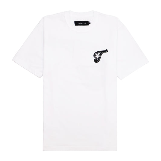 "GANGSTAR" TEE IN WHITE