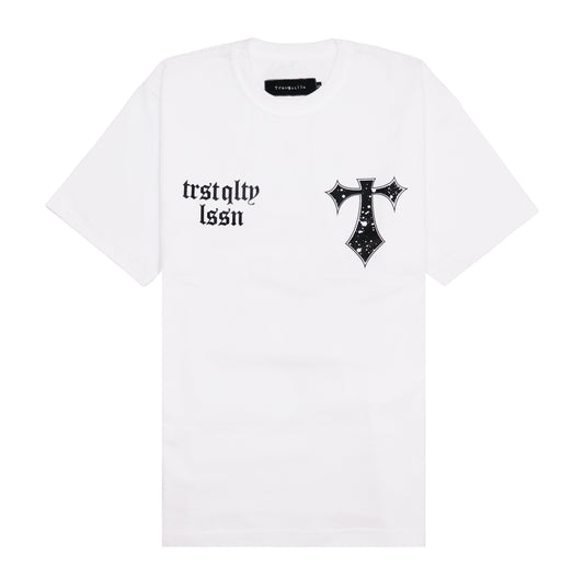 "GOD GOT ME" TEE IN WHITE