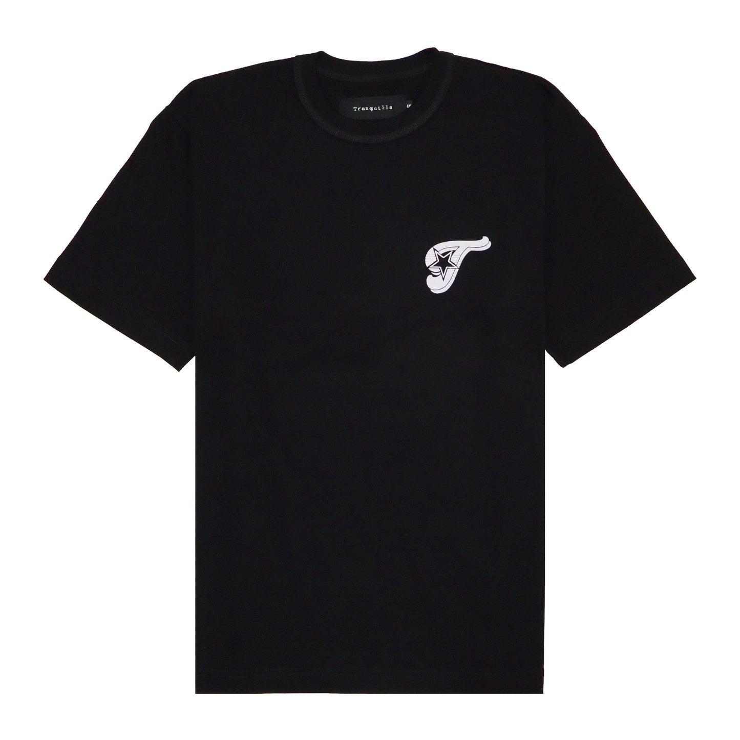 "GANGSTAR" TEE IN BLACK