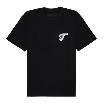 "GANGSTAR" TEE IN BLACK