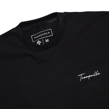"OG" TEE IN BLACK (slim-fit)