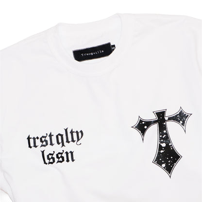 "GOD GOT ME" TEE IN WHITE