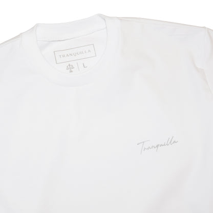"OG" TEE IN WHITE (slim-fit)