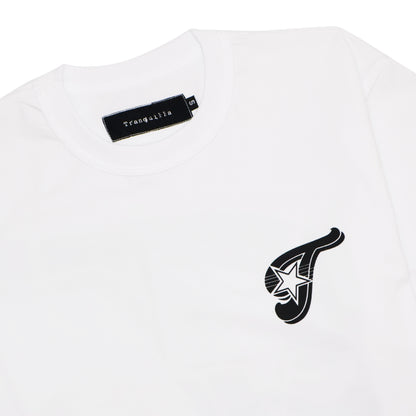 "GANGSTAR" TEE IN WHITE