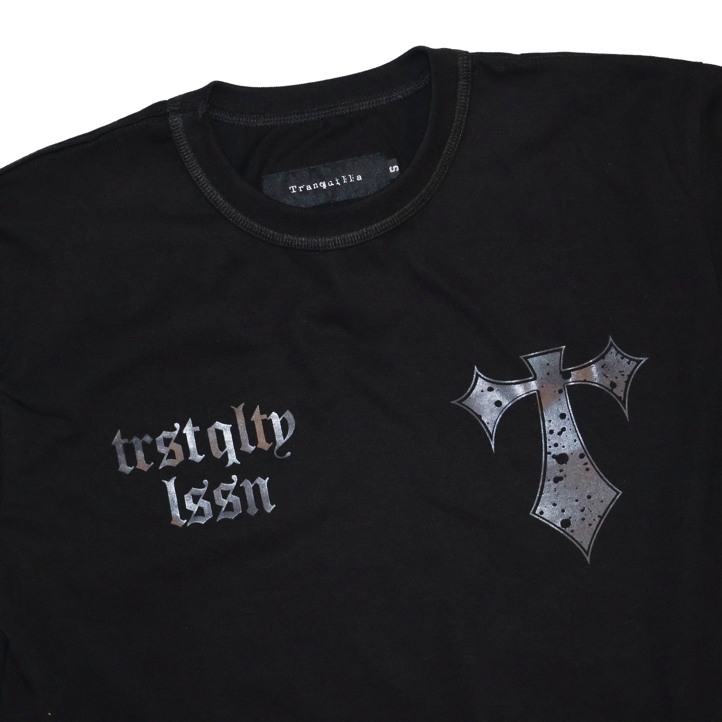 "GOD GOT ME" TEE IN BLACK