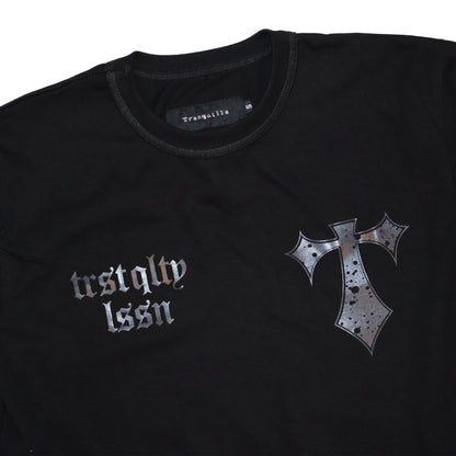 "GOD GOT ME" TEE IN BLACK
