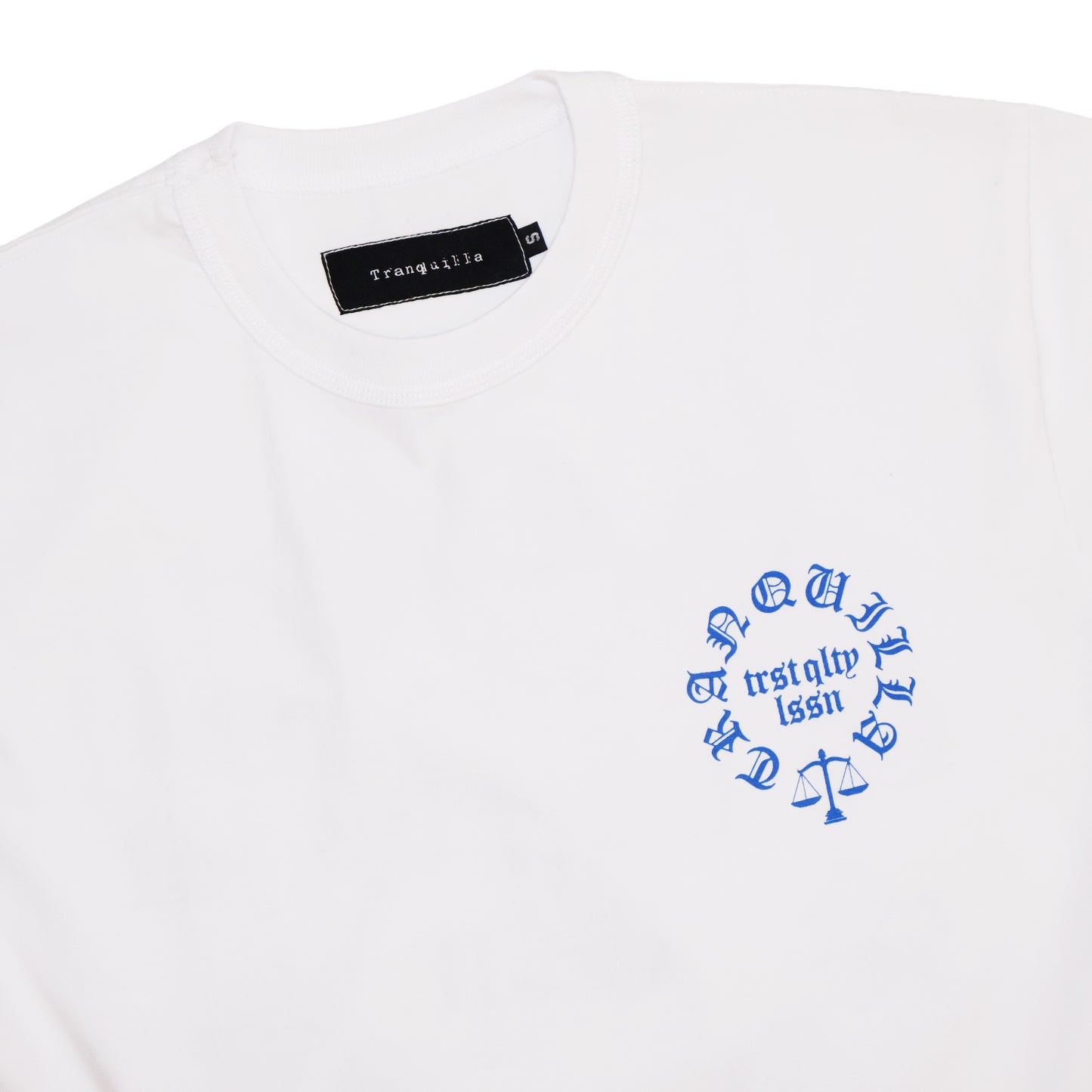 "AMULET" TEE IN WHITE