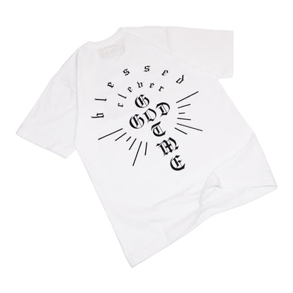"GOD GOT ME" TEE IN WHITE