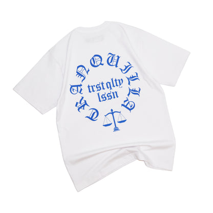 "AMULET" TEE IN WHITE