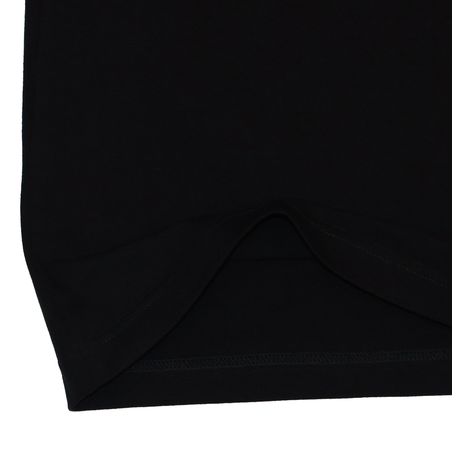 "GANGSTAR" TEE IN BLACK (slim-fit)
