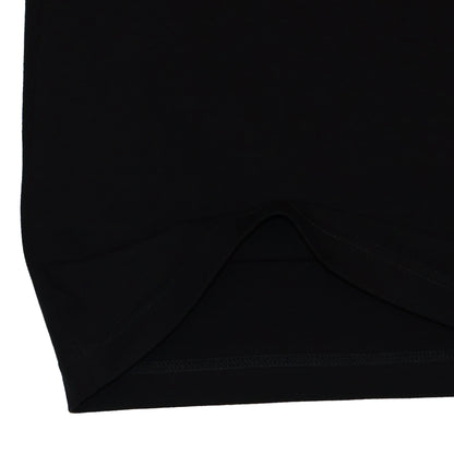 "GANGSTAR" TEE IN BLACK (slim-fit)