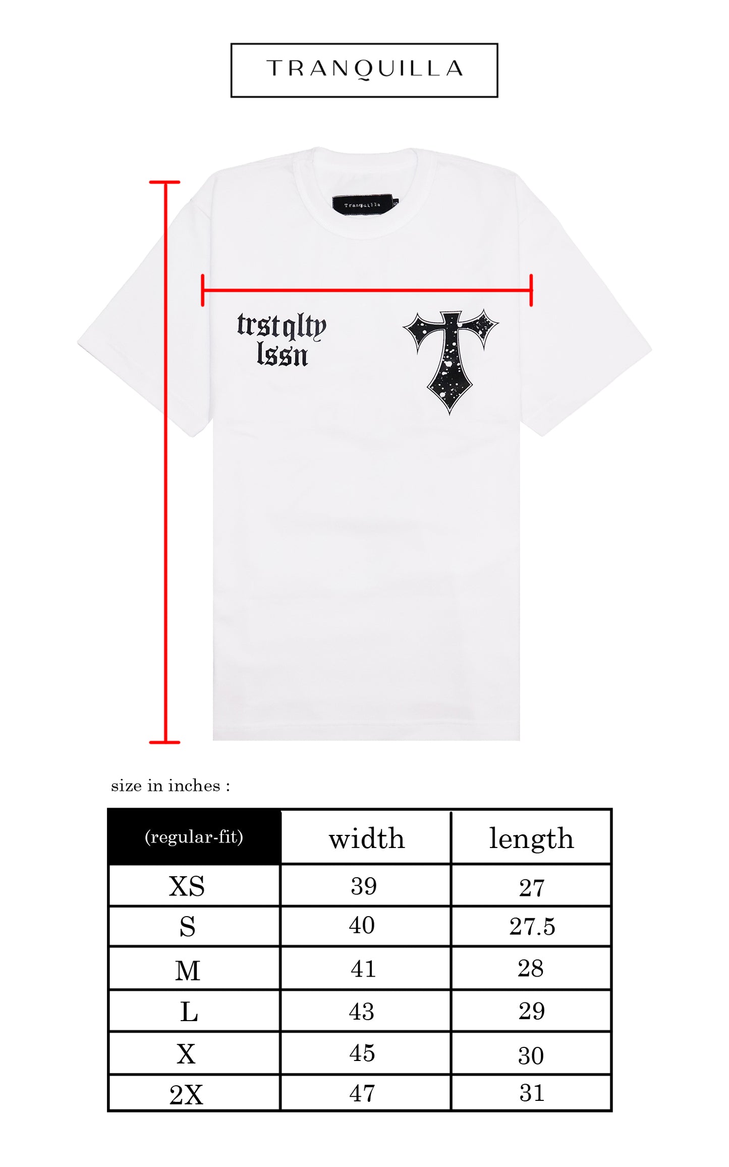 "GOD GOT ME" TEE IN WHITE