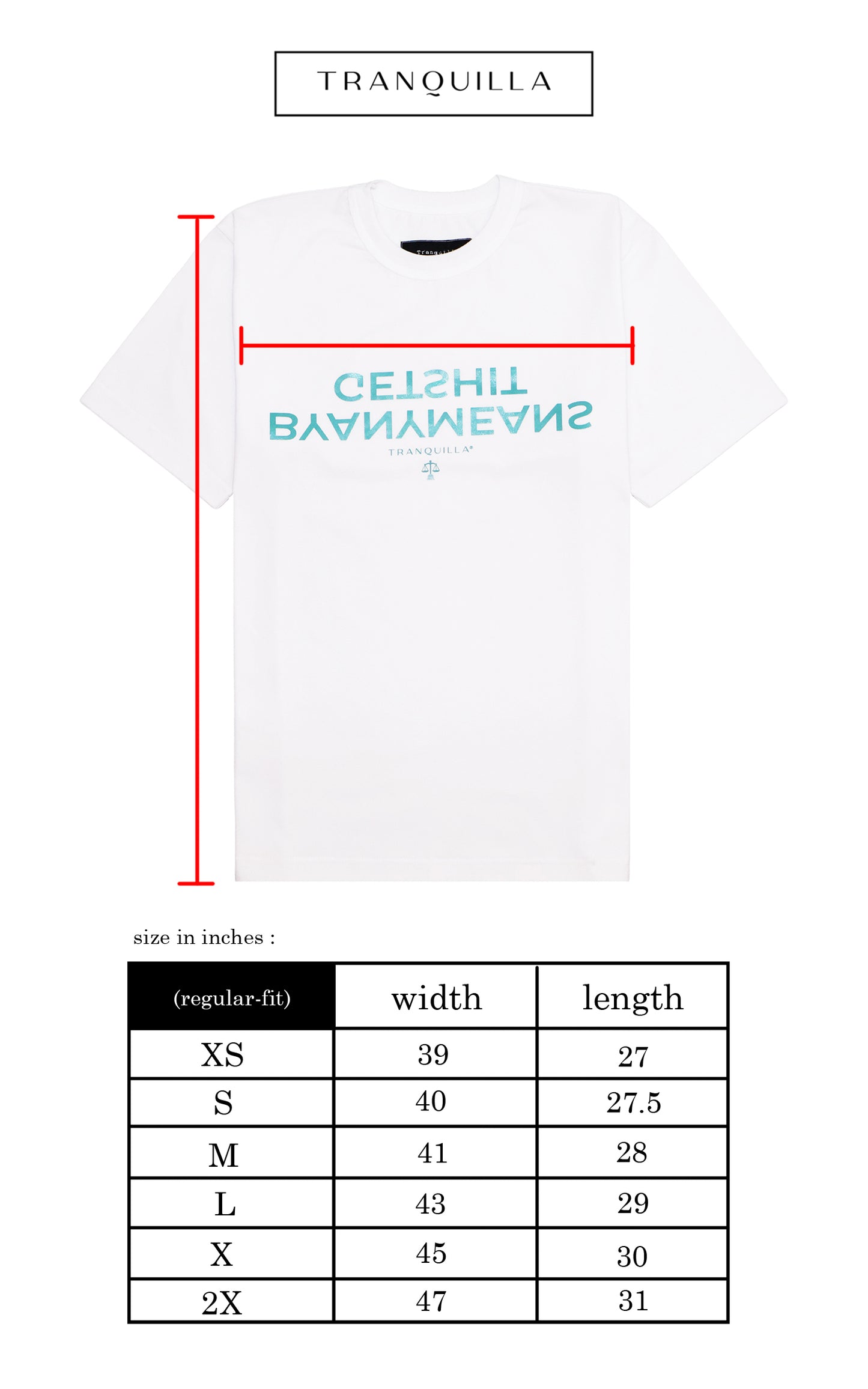 "BYANYMEANS" TEE IN WHITE